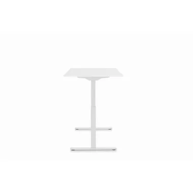 Kare Biurko z regulacją wysokości SMART WHITE WHITE 140 x 70 - 120 x 70cm / 85123