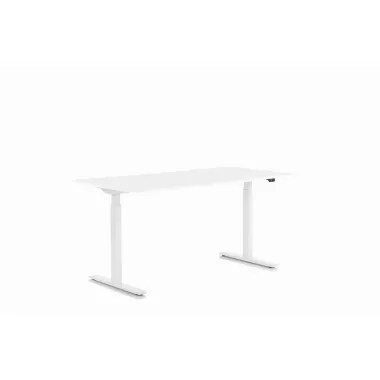 Kare Biurko z regulacją wysokości SMART WHITE WHITE 140 x 70 - 120 x 70cm / 85123