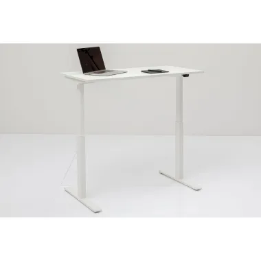 Kare Biurko z regulacją wysokości WHITE WHITE 140 x 70 - 120 x 70cm / 85123