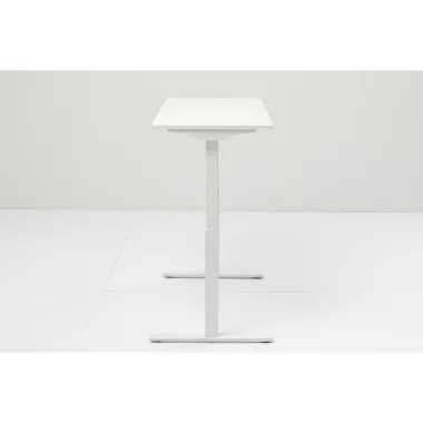 Kare Biurko z regulacją wysokości SMART WHITE WHITE 120 x 70 - 120 x 60cm / 85121