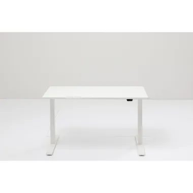 Kare Biurko z regulacją wysokości SMART WHITE WHITE 120 x 70 - 120 x 60cm / 85121