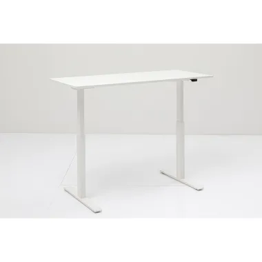 Kare Biurko z regulacją wysokości SMART WHITE WHITE 120 x 70 - 120 x 60cm / 85121