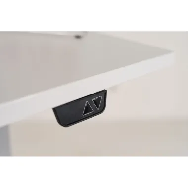 Kare Biurko z regulacją wysokości SMART BLACK WHITE 140 x 70 - 120 x 70cm / 85101