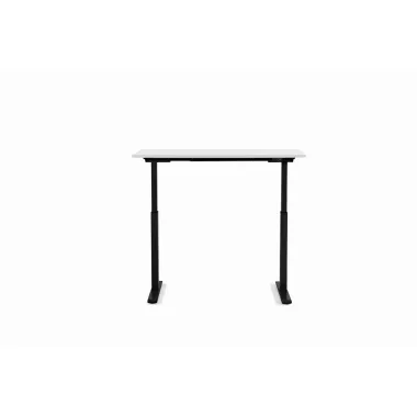 Kare Biurko z regulacją wysokości SMART BLACK WHITE 160 x 70 - 120 x 80cm / 85102