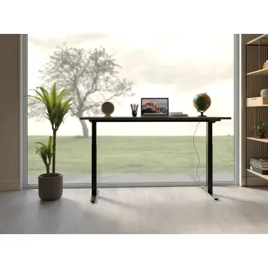 Kare Biurko z regulacją wysokości SMART BLACK BLACK 120 x 70 - 120 x 70cm / 85098