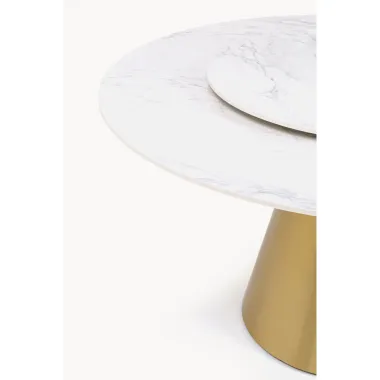 Kare Stół ceramiczny LUCIA Ø 135cm