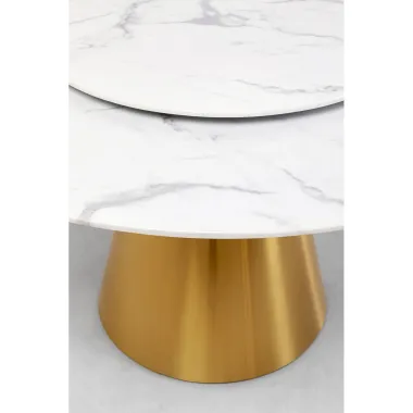 Kare Stół ceramiczny LUCIA Ø 135cm