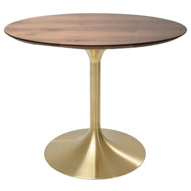 Kare BLAT INVITATION brązowy walnut Ø 90 x 6 x 90cm / 82998