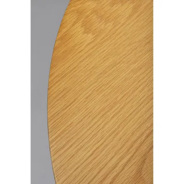 Kare Stół INVITATION set oak white Ø 90cm / 84400