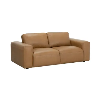 Invicta Sofa BIG GEORGE 2 osobowa koniak skóra naturalna 205 x 85 x 110cm / 48580