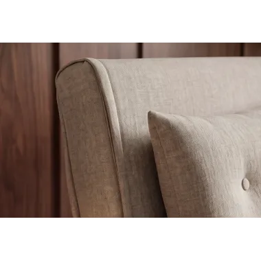 Invicta SMART MULTIFUNCTION Sofa rozkładana szampański welur 140 x 83 x 90cm / 48807