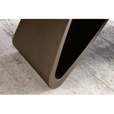 Invicta Stół INFINITY rozkładany ceramika hiszpański onyks rdzawy brąz 180-220-260cm / 49074