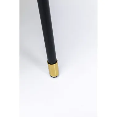 Kare Hoker tapicerowany IRINA musztardowy 52 x 106 x 46cm / 80040