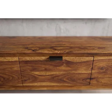 Invicta Szafka TV ORGANICO oval sheesham 160 x 30 x 35cm / 47755