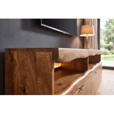 Invicta Szafka TV GRAND MANGO LED drewno mango 180 x 54 x 42cm / 49214