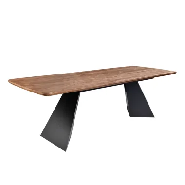 Invicta Stół rozkładany PRESTIGE fornirowany orzech naturalny 180 - 240cm / 48205