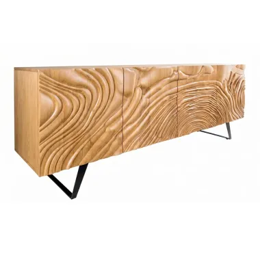 Invicta FLUID Komoda 3D naturalne mango 177 x 75 x 39cm / 49224