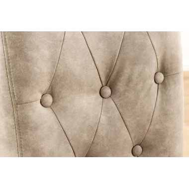 Invicta Krzesło CASA mikrofibra taupe 45cm / 46553
