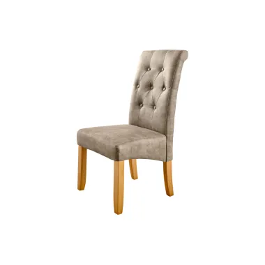 Invicta Krzesło CASA mikrofibra taupe 45cm / 46553