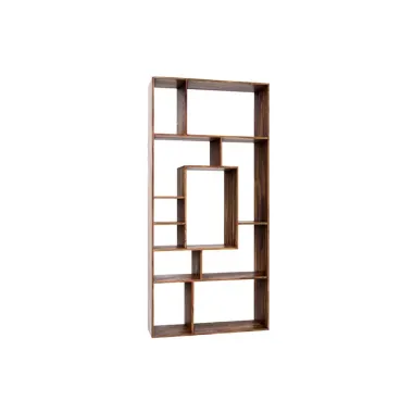 Invicta Regał MAKASSAR II Sheesham 80 x 180 x 25cm / 38118