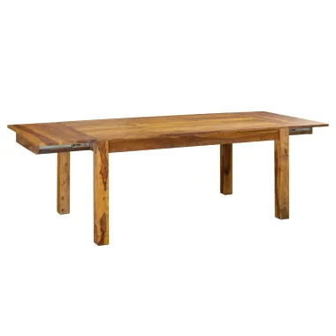 Invicta Stół drewniany MAKASSAR rozkładany Sheesham 160 - 240 x 76 x 90cm / 49319