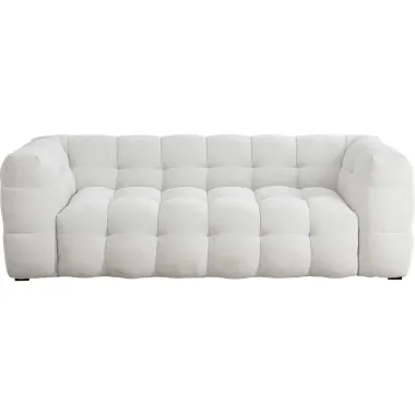Kare Sofa SALAMANCA kremowa chenille 240 x 70 x 107cm / 87348