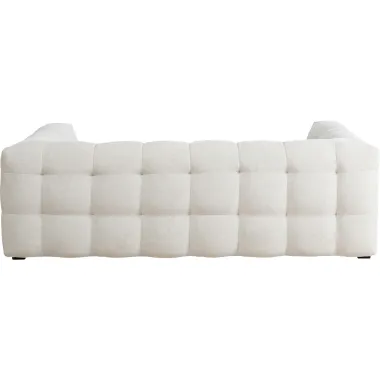 Kare Sofa SALAMANCA kremowa chenille 240 x 70 x 107cm / 87348