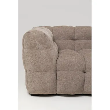 Kare Sofa SALAMANCA szaro brązowy chenille 208 x 70 x 105cm / 88018