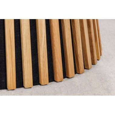 Invicta Stolik kawowy VALHALLA WOOD dąb Ø 50cm / 45895