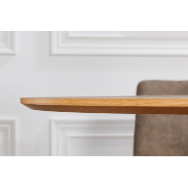 Invicta Stolik kawowy VALHALLA WOOD dąb Ø 50cm / 45895