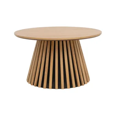 Invicta Stolik kawowy VALHALLA WOOD dąb Ø 50cm / 45895