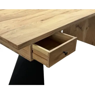 Wohnling Biurko AVANGARDA drewno z szufladą 180 x 77 x 90cm / WL7.408