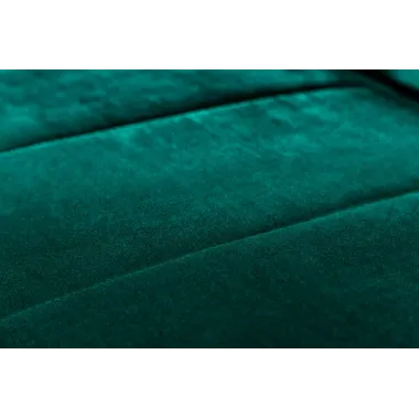 Invicta Sofa Divani rozkładana szmaragdowozielony aksamit 220cm / 40089