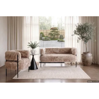 Kare Fotel tapicerowany LILJA SOFT 76 x 73 x 66cm / 70830
