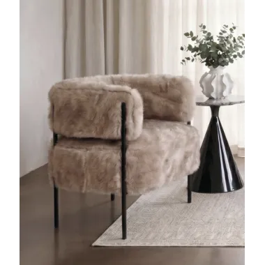 Kare Fotel tapicerowany LILJA SOFT 76 x 73 x 66cm / 70830