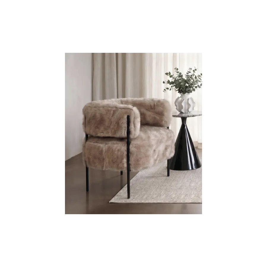 Kare Fotel tapicerowany LILJA SOFT 76 x 73 x 66cm / 70830