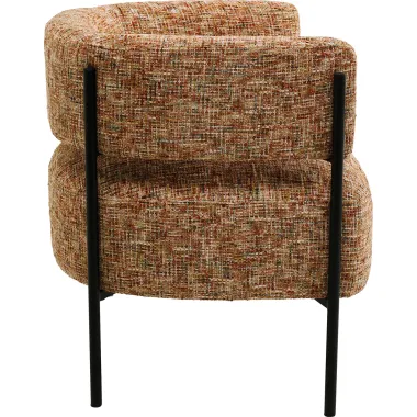 Kare Fotel tapicerowany LILJA MELANGE 76 x 73 x 66cm / 70834