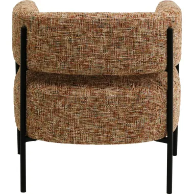 Kare Fotel tapicerowany LILJA MELANGE 76 x 73 x 66cm / 70834