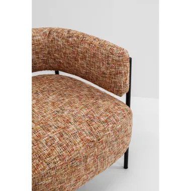 Kare Fotel tapicerowany LILJA MELANGE 76 x 73 x 66cm / 70834