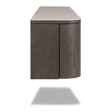 Szafka TV NANDO brązowa 179 x 35 x 30cm / 216449