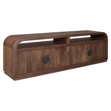 Szafka TV BALDWIN spicebrown mango 180 x 55 x 40cm / 215807