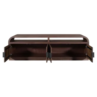 Szafka TV BALDWIN spicebrown mango 180 x 55 x 40cm / 215807