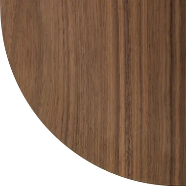 Szafka TV WINDSOR walnut brązowy fornir orzechowy 200 x 50 x 45cm / 215563