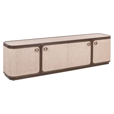 Szafka TV WILLOX beżowa 190 x 50 x 40cm / 214294