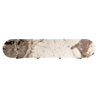 Szafka TV LANGFORD brązowa 220 x 45 x 45cm / 214220