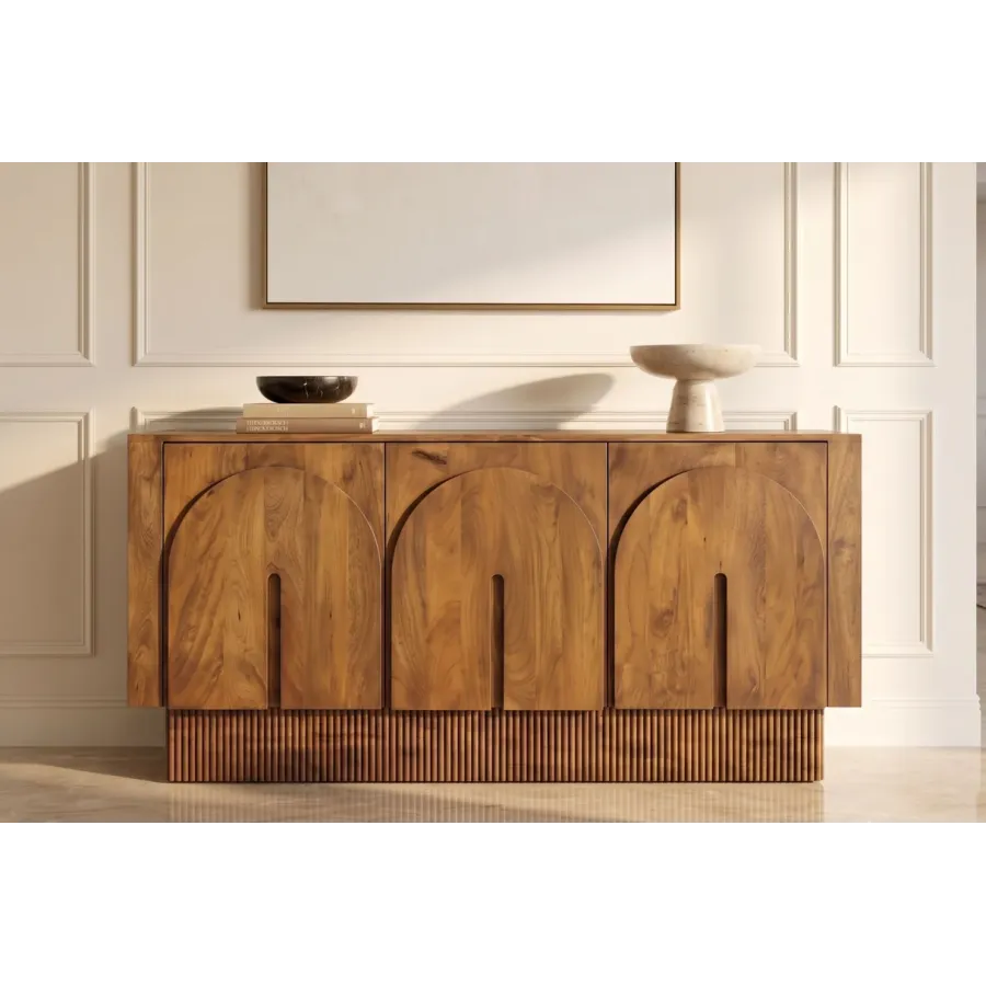 Invicta Komoda ARCADIA mango brązowe 160 x 76 x 38cm / 48840