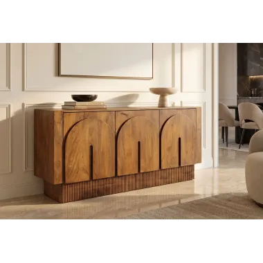 Invicta Komoda ARCADIA mango brązowe 160 x 76 x 38cm / 48840
