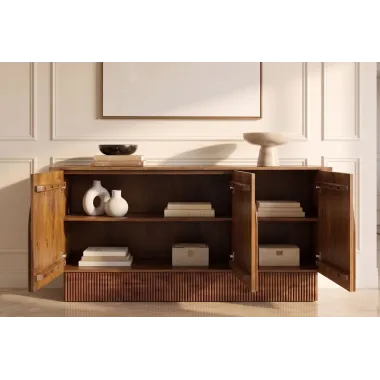 Invicta Komoda ARCADIA mango brązowe 160 x 76 x 38cm / 48840