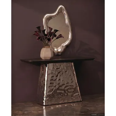 Kare Konsola CALDERA chrome 138 x 76 x 38cm / 70130
