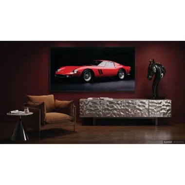 Kare Szafka TV CALDERA chrome 180 x 30 x 40cm / 70129